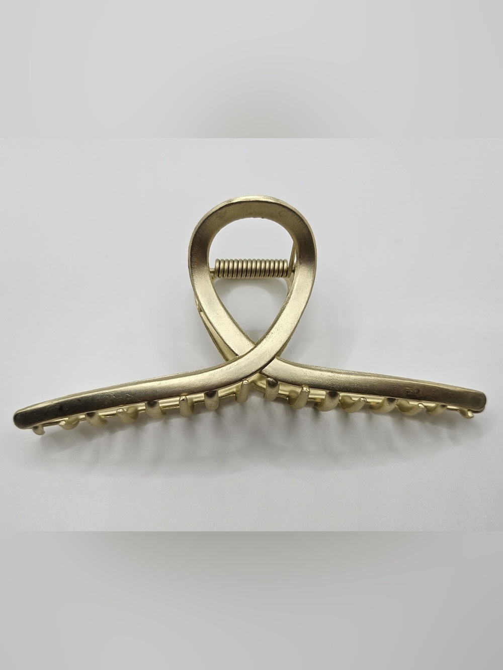 Gold Loop Hair Claw Clip - Women Accessories